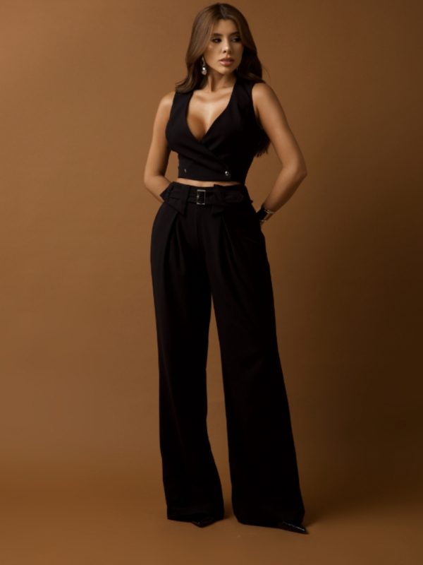 Conjunto Helena - Pantalona e Cropped